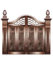 別墅庭院銅門(mén)